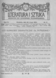 Literatura i Sztuka. Dodatek do Dziennika Poznańskiego. 1914 R.6 nr8