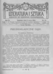 Literatura i Sztuka. Dodatek do Dziennika Poznańskiego. 1914 R.6 nr10