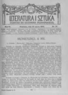 Literatura i Sztuka. Dodatek do Dziennika Poznańskiego. 1914 R.6 nr13