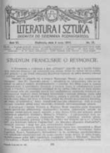 Literatura i Sztuka. Dodatek do Dziennika Poznańskiego. 1914 R.6 nr18