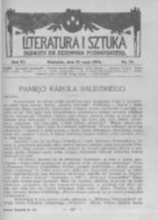 Literatura i Sztuka. Dodatek do Dziennika Poznańskiego. 1914 R.6 nr22