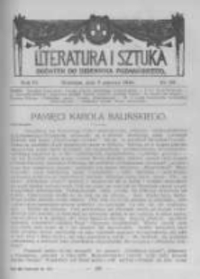 Literatura i Sztuka. Dodatek do Dziennika Poznańskiego. 1914 R.6 nr23