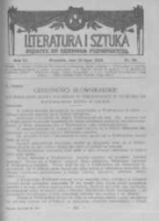 Literatura i Sztuka. Dodatek do Dziennika Poznańskiego. 1914 R.6 nr28