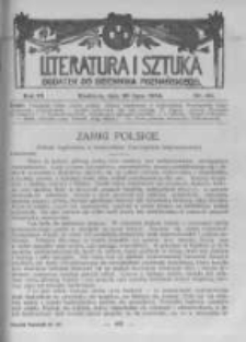 Literatura i Sztuka. Dodatek do Dziennika Poznańskiego. 1914 R.6 nr30