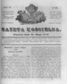 Gazeta Kościelna 1844.05.27 R.2 Nr22