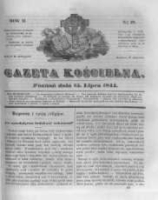 Gazeta Kościelna 1844.07.15 R.2 Nr29