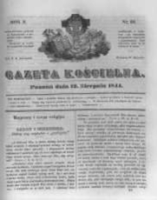 Gazeta Kościelna 1844.08.12 R.2 Nr33