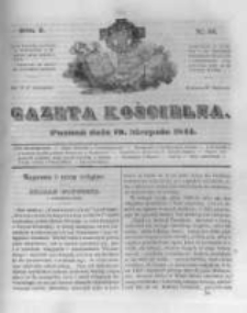 Gazeta Kościelna 1844.08.19 R.2 Nr34
