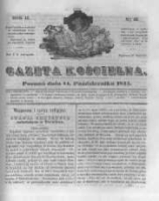 Gazeta Kościelna 1844.10.14 R.2 Nr42