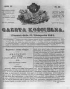 Gazeta Kościelna 1844.11.11 R.2 Nr46