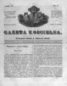 Gazeta Kościelna 1847.03.01 R.5 Nr9