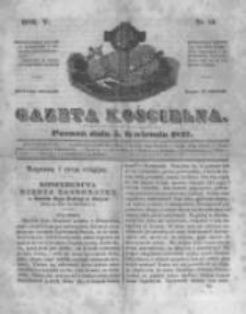 Gazeta Kościelna 1847.04.05 R.5 Nr14