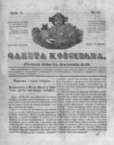 Gazeta Kościelna 1847.04.26 R.5 Nr17