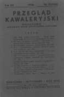Przegląd Kawaleryjski 1938 pażdziernik R.15 Nr10
