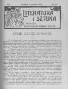 Literatura i Sztuka. Dodatek do Dziennika Poznańskiego. 1909 R.1 nr23