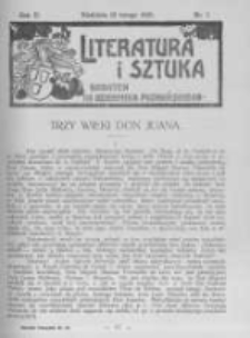 Literatura i Sztuka. Dodatek do Dziennika Poznańskiego. 1910 R.2 nr7