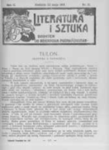Literatura i Sztuka. Dodatek do Dziennika Poznańskiego. 1910 R.2 nr21