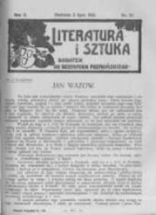 Literatura i Sztuka. Dodatek do Dziennika Poznańskiego. 1910 R.2 nr27
