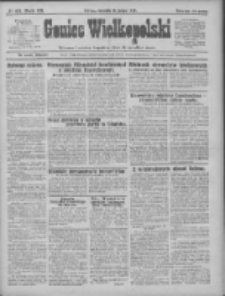 Goniec Wielkopolski: najstarsze i najtańsze bezpartyjne pismo dla wszystkich stanów 1929.02.21 R.53 Nr43