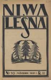Niwa Leśna 1931 [Nr10]