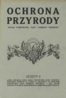 Ochrona Przyrody 1926 Rok 06