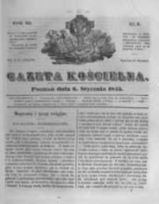 Gazeta Kościelna 1845.01.06 R.3 Nr2