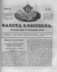 Gazeta Kościelna 1845.08.18 R.3 Nr33