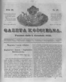 Gazeta Kościelna 1845.12.01 R.3 Nr48