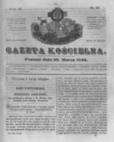 Gazeta Kościelna 1846.03.23 R.4 Nr12