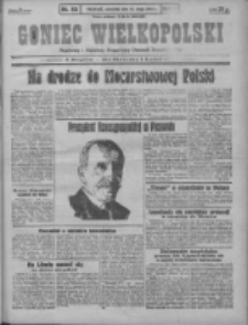 Goniec Wielkopolski: najstarszy i najtańszy bezpartyjny dziennik demokratyczny 1929.05.16 R.53 Nr112