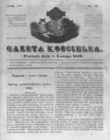 Gazeta Kościelna 1849.02.08 R.7 Nr3