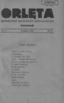 Orlęta: miesięcznik młodzieży gimnazjalnej 1928 grudzień R.1 Nr3