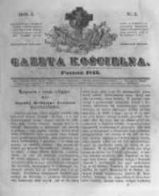 Gazeta Kościelna. 1843 R.1 nr2
