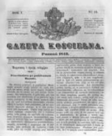 Gazeta Kościelna. 1843 R.1 nr15