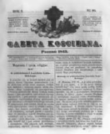 Gazeta Kościelna. 1843 R.1 nr20