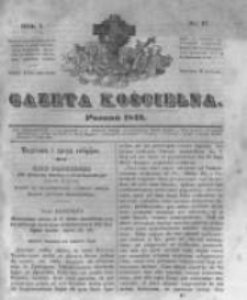 Gazeta Kościelna. 1843 R.1 nr27