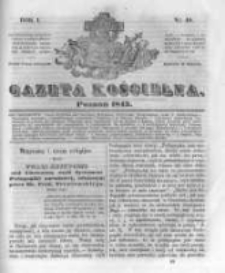 Gazeta Kościelna. 1843 R.1 nr49