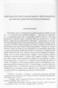 Dokumentacyjne funkcje imion w średniowieczu (na przykładzie dynastii piastowskiej)