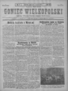 Goniec Wielkopolski: najstarszy i najtańszy niezależny dziennik demokratyczny 1930.01.10 R.54 Nr7