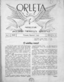 Orlęta: miesięcznik polskiej młodzieży szkolnej 1933 styczeń/luty R.5 Nr5/6