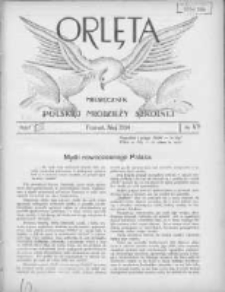 Orlęta: miesięcznik polskiej młodzieży szkolnej 1934 maj R.7 Nr7