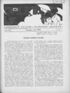 Orlęta: miesięcznik polskiej młodzieży szkolnej 1935 luty R.7 Nr4