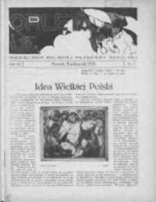 Orlęta: miesięcznik polskiej młodzieży szkolnej 1935 październik R.8 Nr2