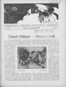 Orlęta: miesięcznik polskiej młodzieży szkolnej 1935 listopad R.8 Nr3