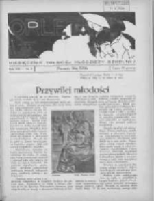Orlęta: miesięcznik polskiej młodzieży szkolnej 1936 maj R.8 Nr9