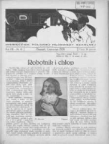 Orlęta: miesięcznik polskiej młodzieży szkolnej 1936 czerwiec R.8 Nr10