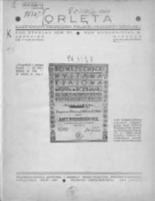 Orlęta: miesięcznik polskiej młodzieży szkolnej 1936 wrzesień R.9 Nr1