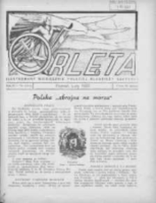 Orlęta: ilustrowany miesięcznik polskiej młodzieży szkolnej 1937 luty R.9 Nr6
