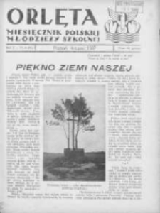 Orlęta: miesięcznik polskiej młodzieży szkolnej 1937 listopad R.10 Nr3