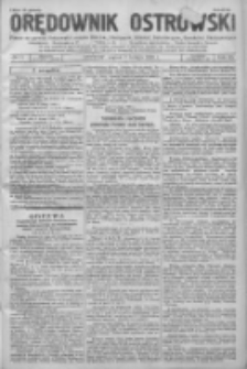 Orędownik Ostrowski: pismo na powiat Ostrowski oraz miast Ostrowa, Odolanowa, Sulmierzyc, Raszkowa i Skalmierzyc 1936.02.07 R.85 Nr11